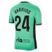 Atletico Madrid Pablo Barrios #24 Tredjedrakt 2023-24 Korte ermer